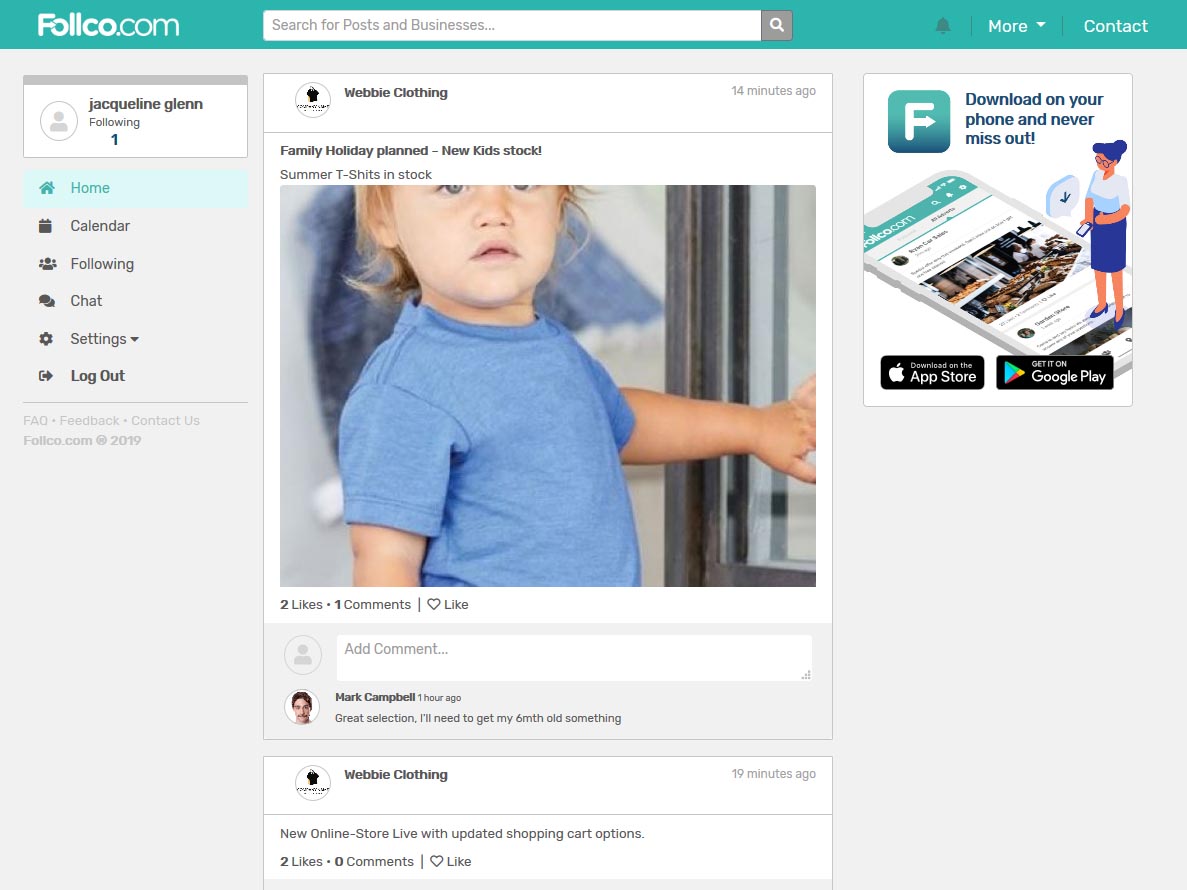 Follco.com App